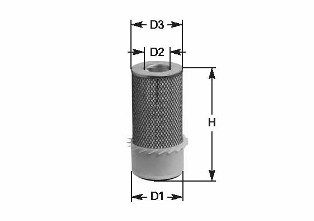 CLEAN FILTERS oro filtras MA 536